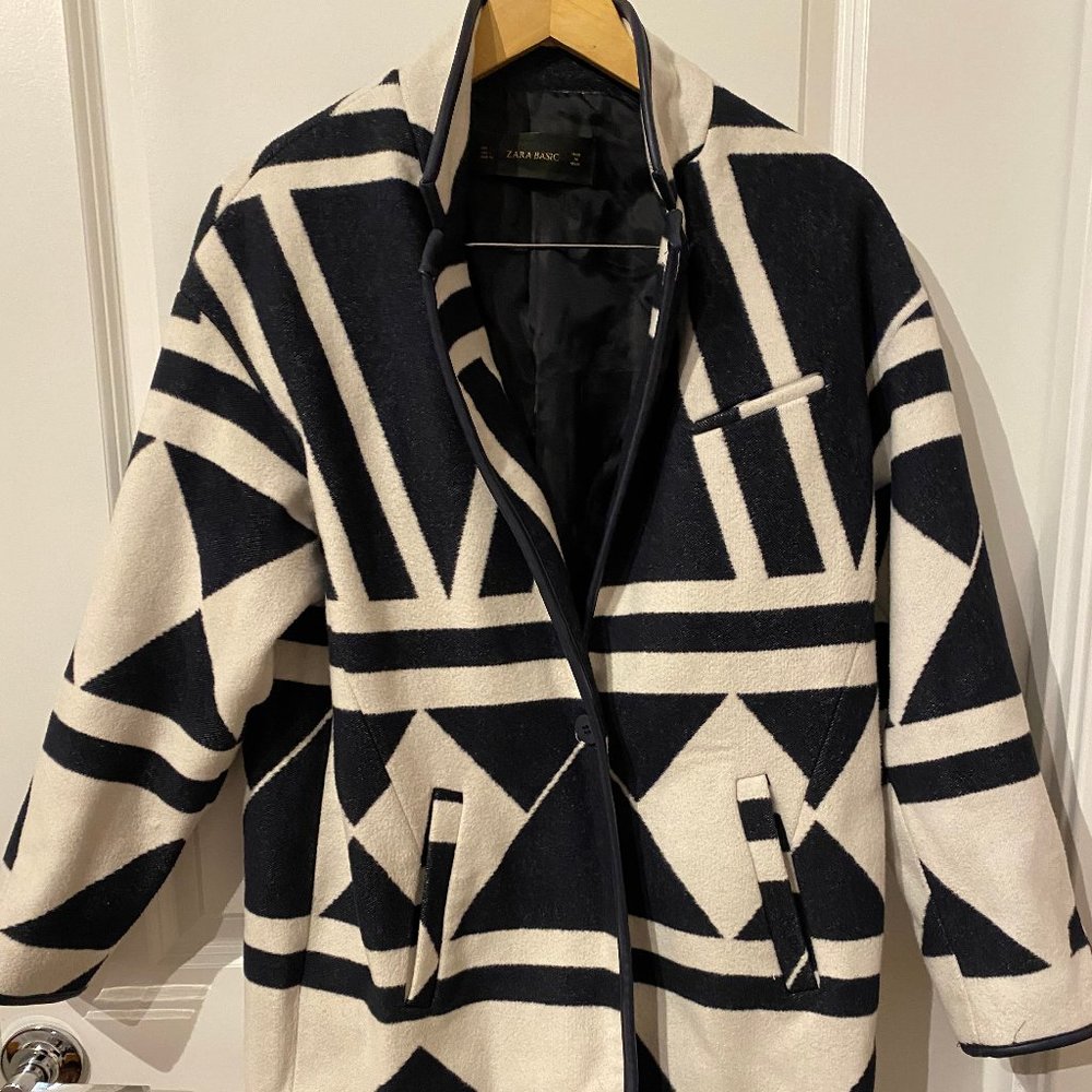 Zara Printed Coat